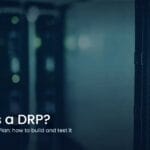 Servers in a data center, cover image for the article on DRP (Disaster Recovery Plan)